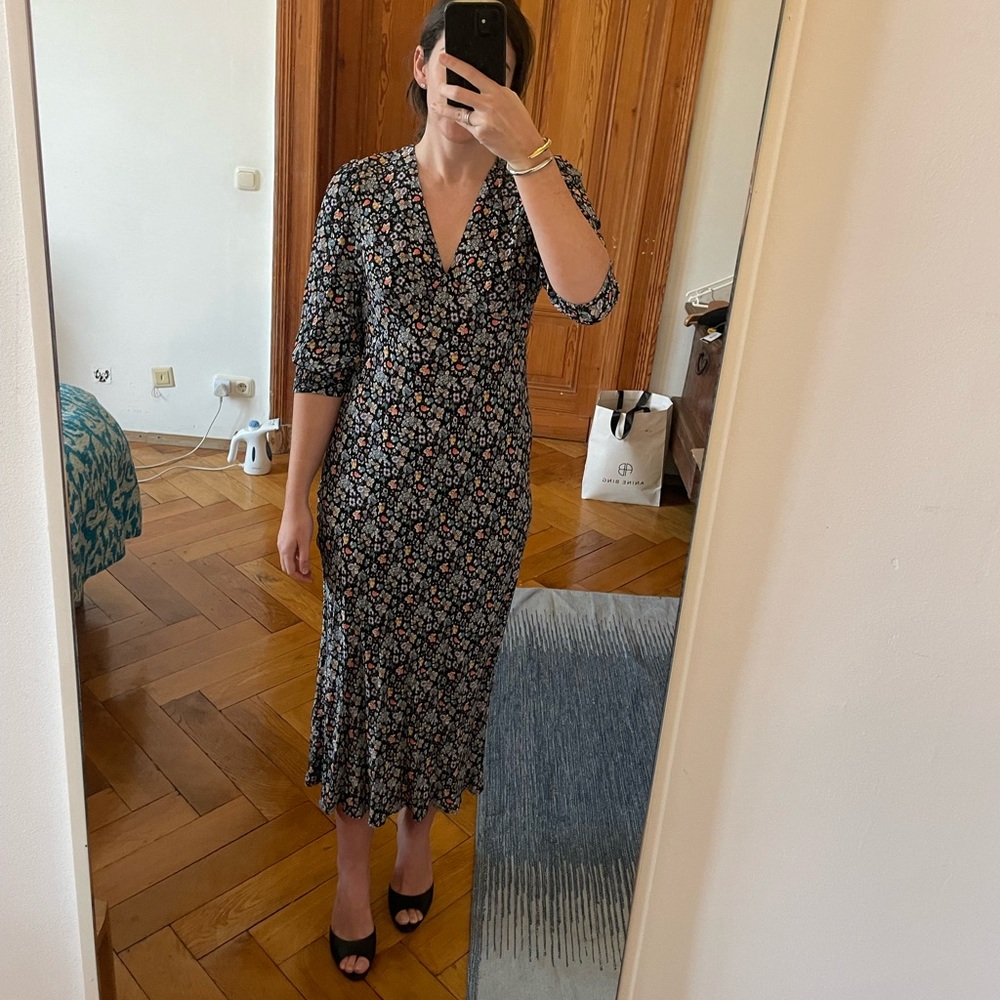 Rixo floral dress